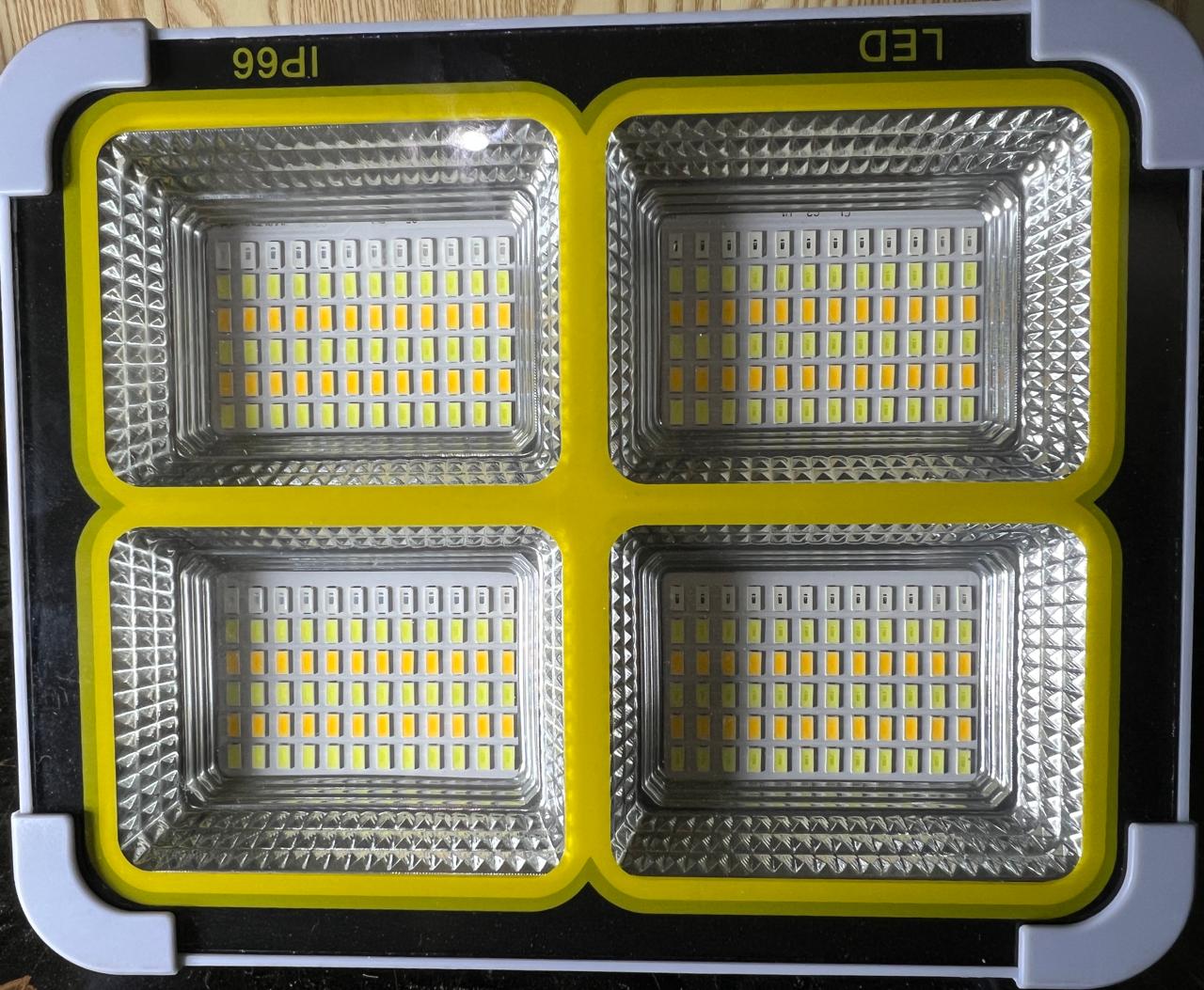 800Watt Solar LED Light with 50000MAH Solar Power Bank , 4 Modes, Waterproof, Portable Solar Power Outdoor Working Light