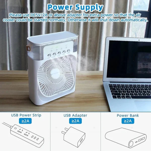 Portable Air Conditioner Fan/Best fan(LARGE SIZE)
